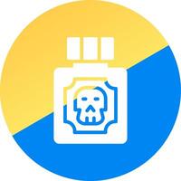 Poison Creative Icon Design vector