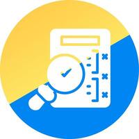 Proofreading Creative Icon Design vector