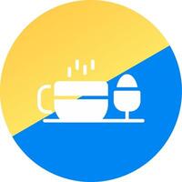 Breakfast Creative Icon Design vector