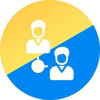 Networking Group Creative Icon Design vector
