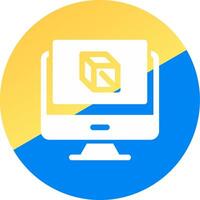 3D Design Creative Icon Design vector