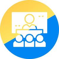 Class Creative Icon Design vector