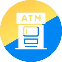 ATM Creative Icon Design vector