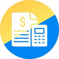 Accounting Creative Icon Design vector