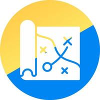 Map Creative Icon Design vector
