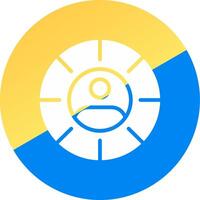 Targeting Creative Icon Design vector