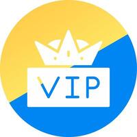 VIP Creative Icon Design vector