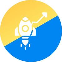 Growth Hacking Creative Icon Design vector