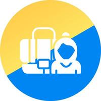 Broker Creative Icon Design vector