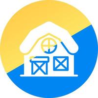 Barn Creative Icon Design vector