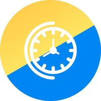 Timing Creative Icon Design vector