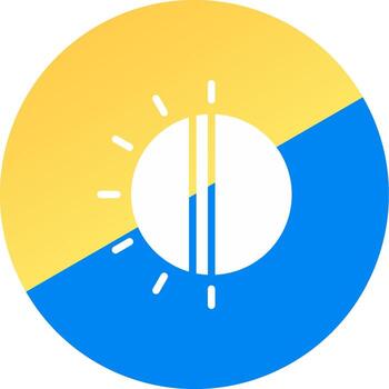 Eclipse Creative Icon Design vector