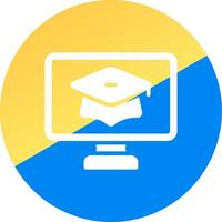 E-Learning Creative Icon Design vector