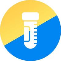 Test Tube Creative Icon Design vector