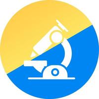 Microscope Creative Icon Design vector