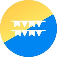 Garland Creative Icon Design vector