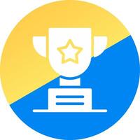 Trophy Creative Icon Design vector