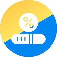 Progress Bar Creative Icon Design vector