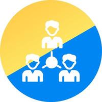 P2P Lending Creative Icon Design vector