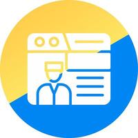 Documentation Portal Creative Icon Design vector