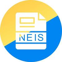 NEIS Creative Icon Design vector