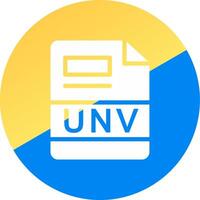 UNV Creative Icon Design vector