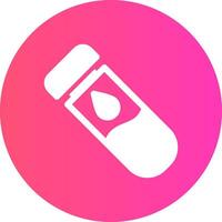 Test Tube Creative Icon Design vector