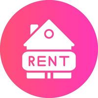 Rent Creative Icon Design vector