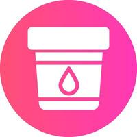 Urine Sample Creative Icon Design vector