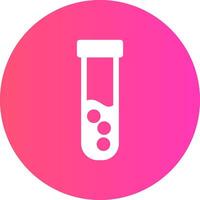 Test Tube Creative Icon Design vector