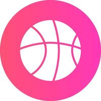 diseño de icono creativo de baloncesto vector