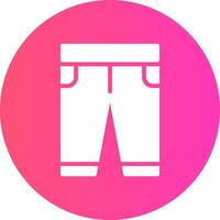 Pants Creative Icon Design vector