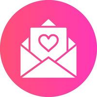 Love Letter Creative Icon Design vector