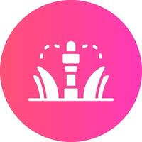 Sprinkler Creative Icon Design vector