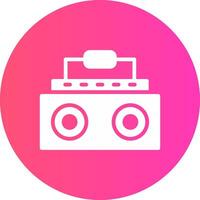 Music Controller Creative Icon Design vector