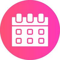 Calendar Creative Icon Design vector