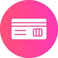 Credit Card Creative Icon Design vector