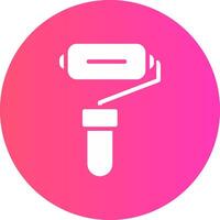 Paint Roller Creative Icon Design vector