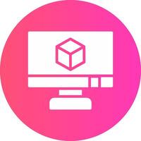 Computer Design Creative Icon Design vector