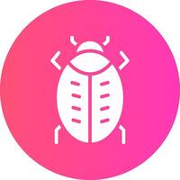 Bug Creative Icon Design vector