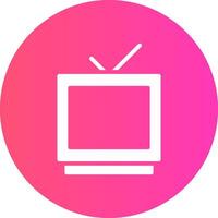 Television Creative Icon Design vector
