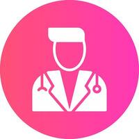 diseño de icono creativo médico vector