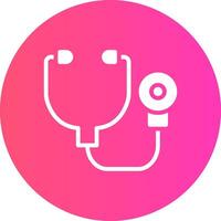 Stethoscope Creative Icon Design vector