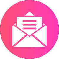 Email Creative Icon Design vector