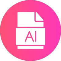 Ai File Creative Icon Design vector