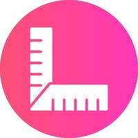 Ruler Creative Icon Design vector
