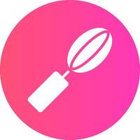 glyph Gradient Circle Design vector