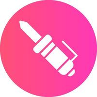 glyph Gradient Circle Design vector