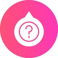 Question Creative Icon Design vector