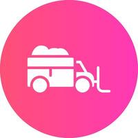 Snowplow Creative Icon Design vector